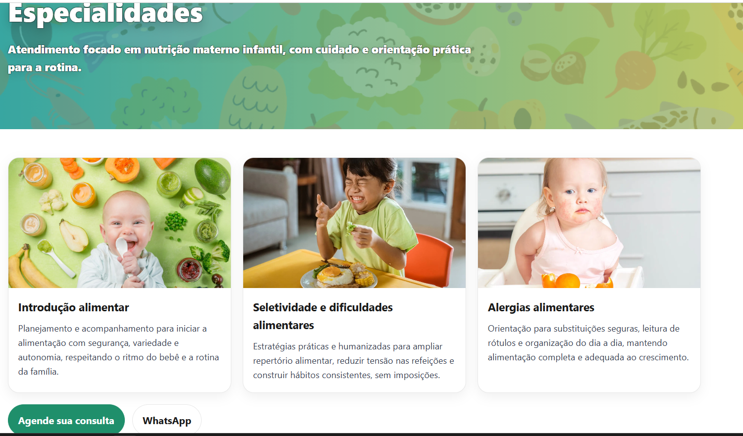 Nutrição e acompanhamento durante a amamentação